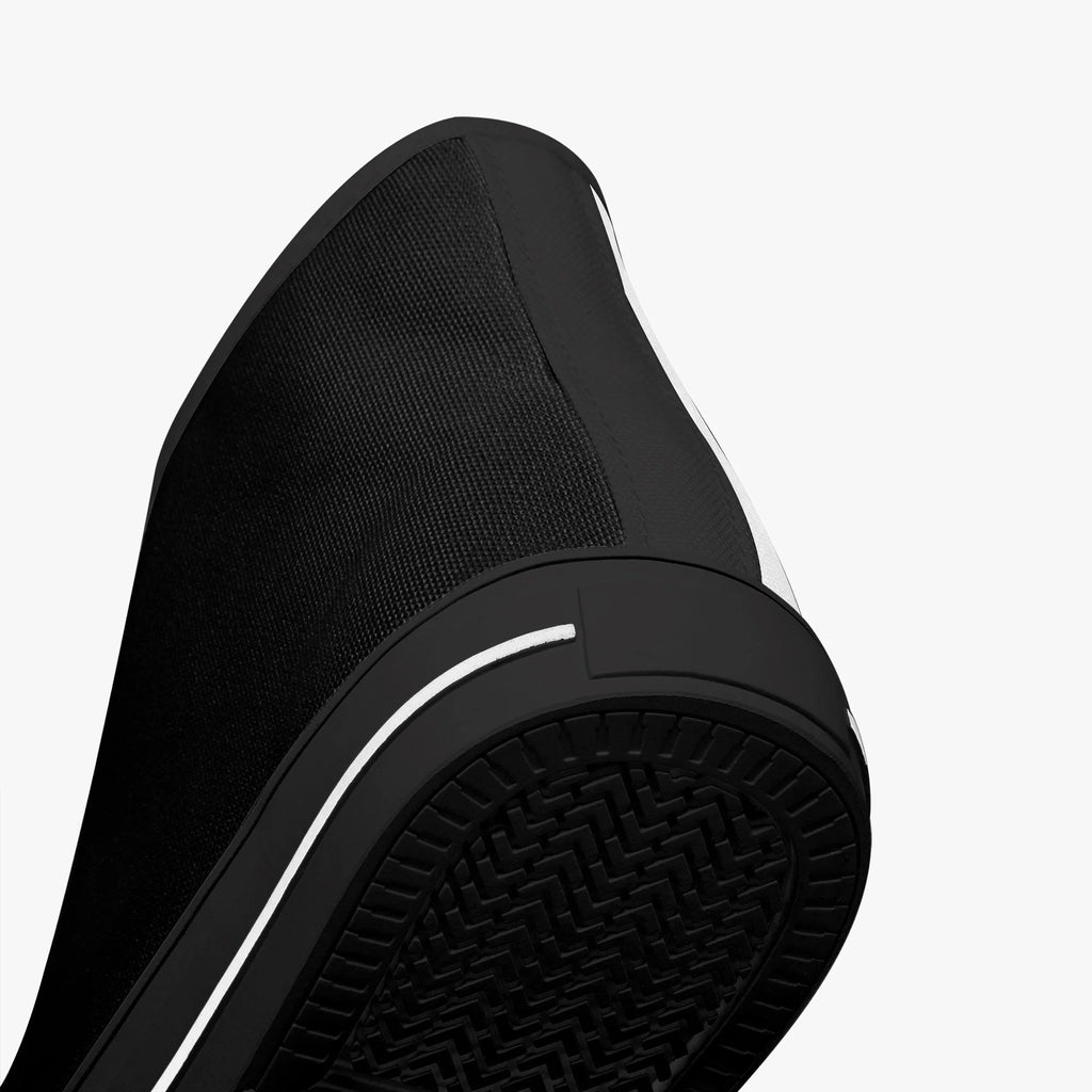 Pit Lane Clothing: 'Street circuit' canvas track shoe - carbon/black