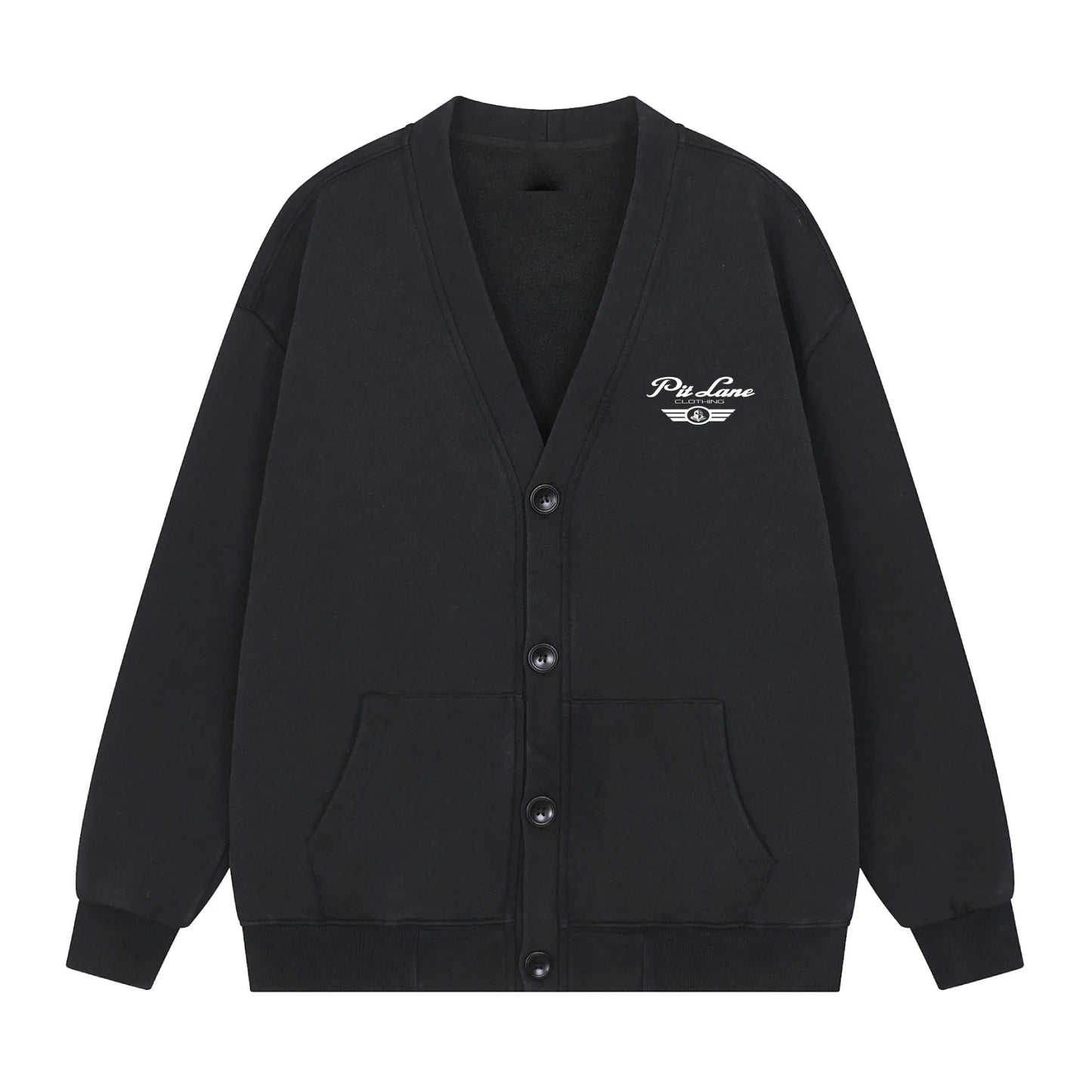 Pit Lane Clothing: Snow Washed Cardigan