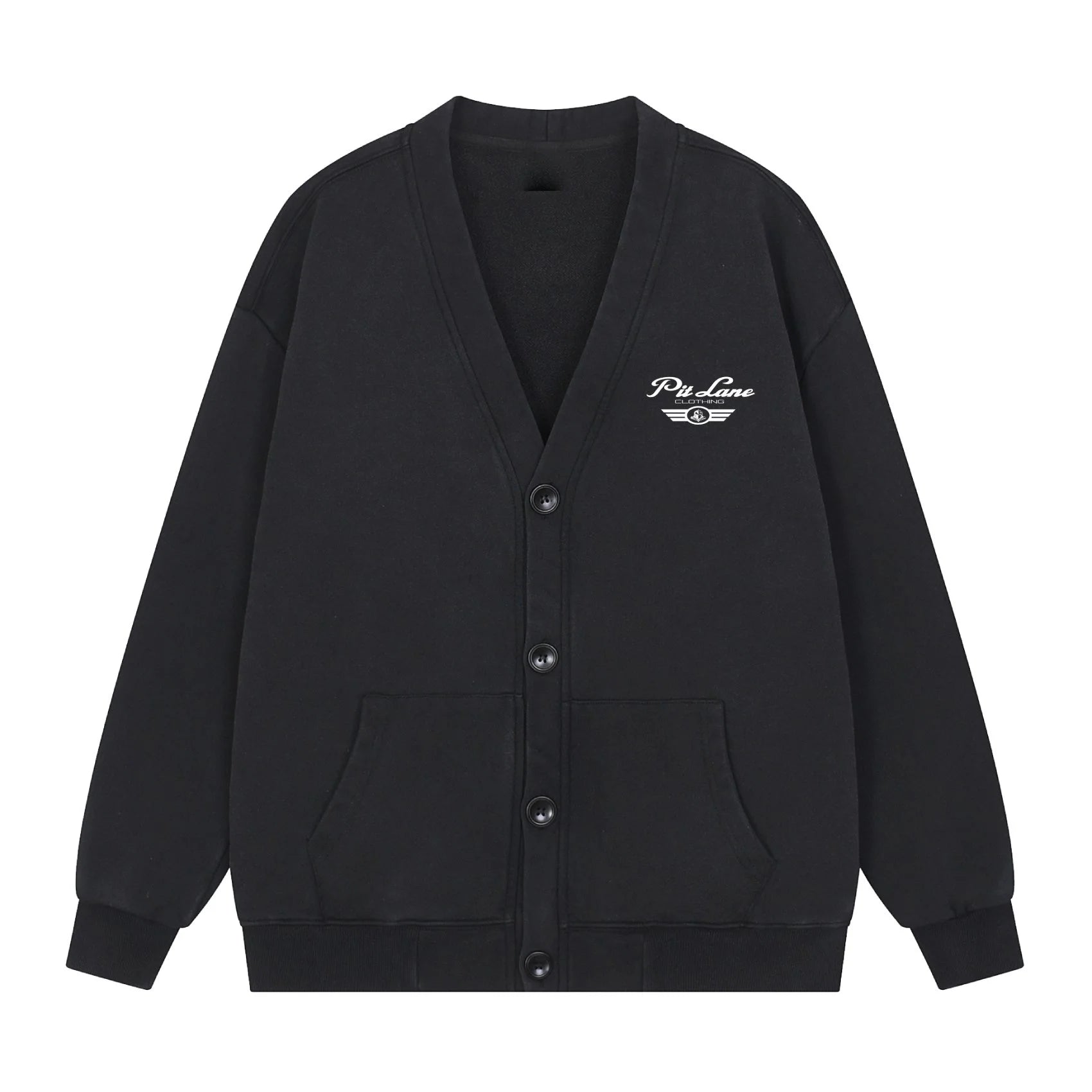 Pit Lane Clothing: Snow Washed Cardigan