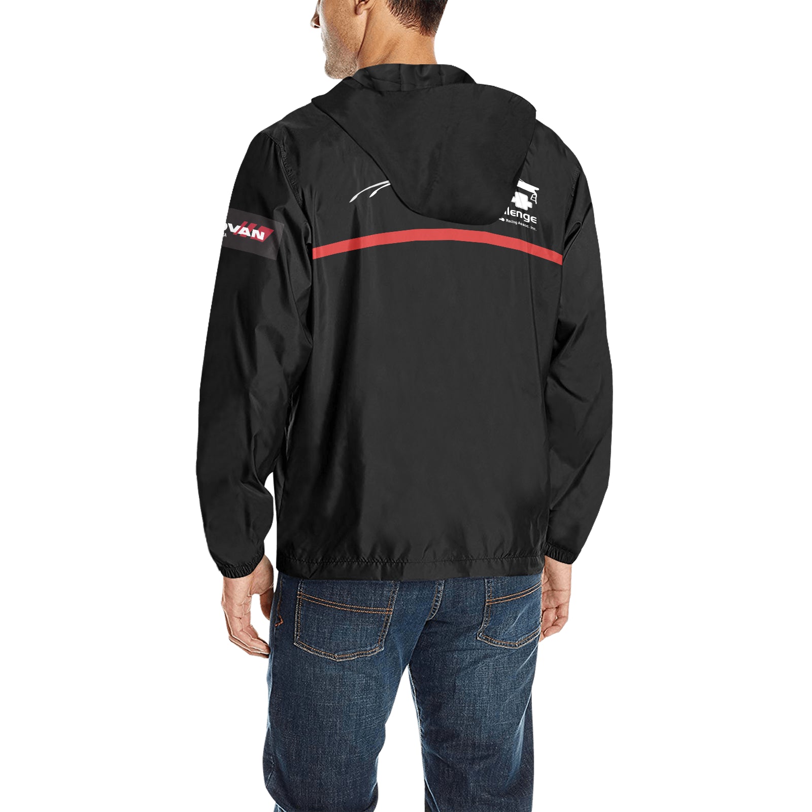 944 Challenge Series Official - Quilted Waterporoof jacket - carbon stripe