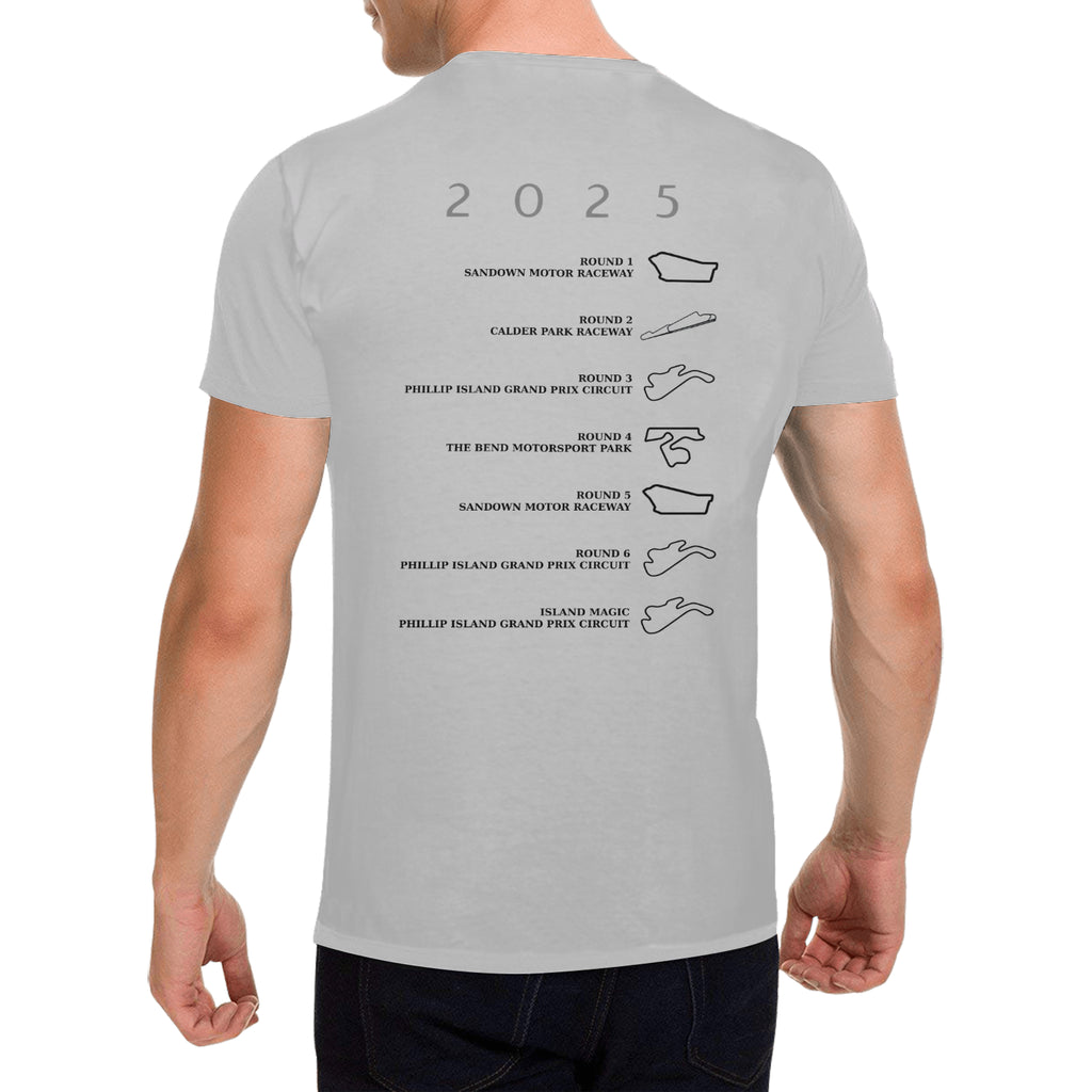 944 Challenge Series Official Calendar T-shirt - Grey