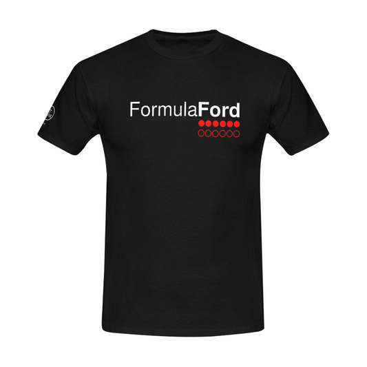 FORMULA FORD Official Heavyweight 100% Cotton Crewneck T-shirt - carbon
