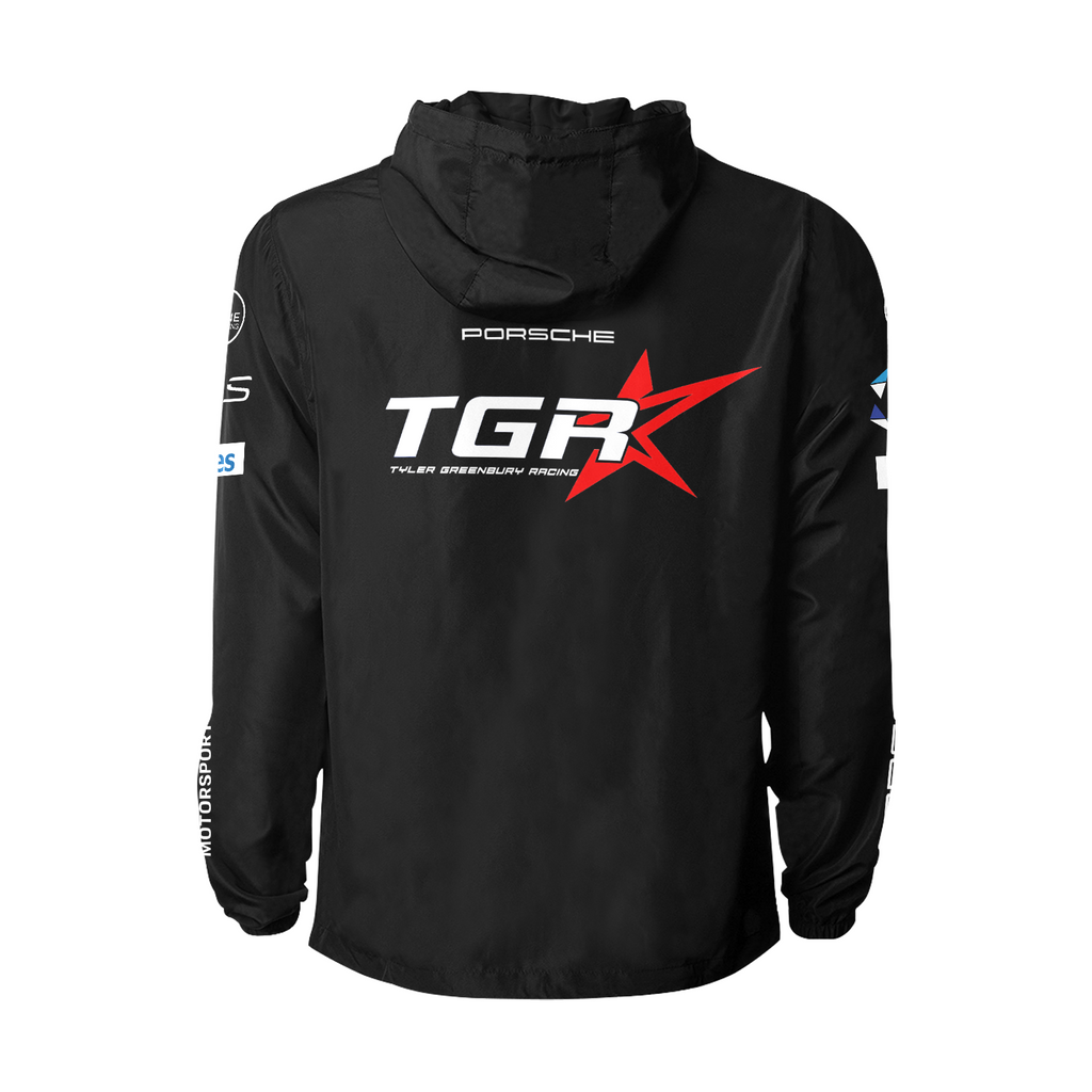 Pit Lane Clothing: KOBI WILLIAMS TYLER GREENBURY RACING Quilted Race Jacket 1