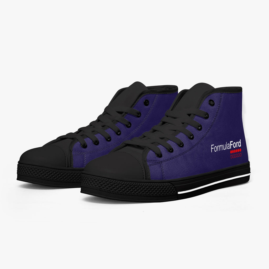 Formula Ford Official Classic High Top Canvas sneakers - Black/Navy