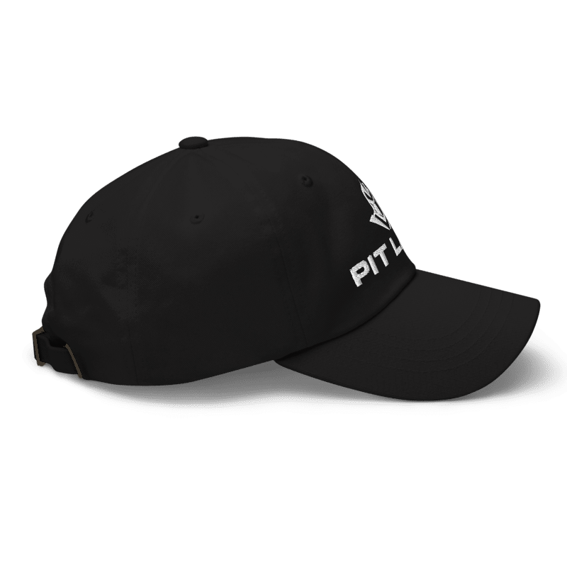 PIT LANE CLOTHING Embroidered Cap - Original - Black