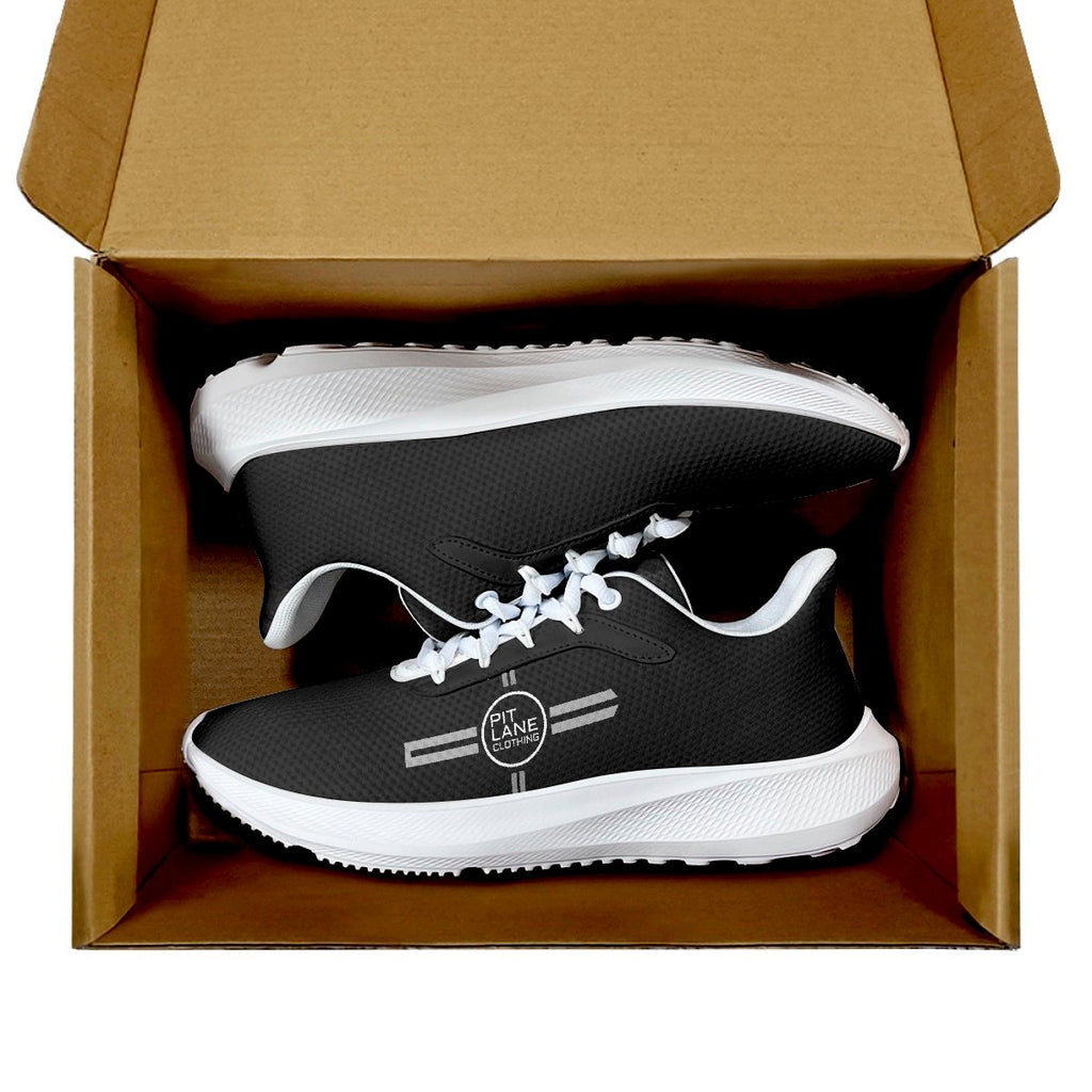 Pit Lane Clothing: 'Trophy' High density sole Track shoe - Black