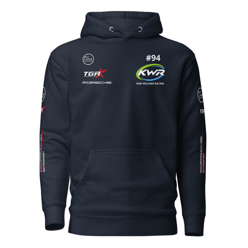 Pit Lane Clothing: KOBI WILLIAMS RACING Fleeced Hoodie