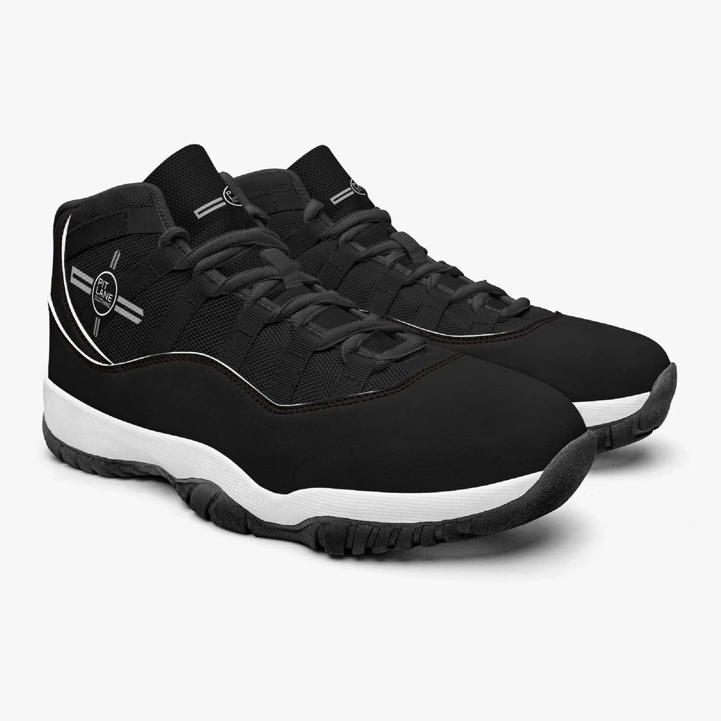 Pit Lane Clothing: ''DownForce' High Top  Track shoe - carbon / black