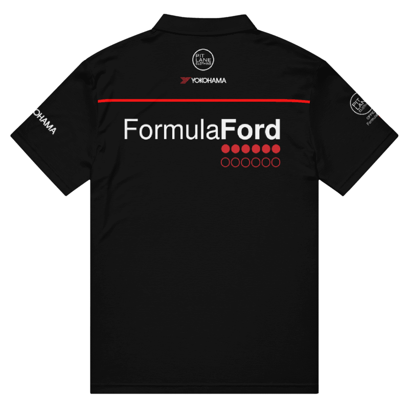 Formula Ford Australia Official - Premium Paddock Polo - Black