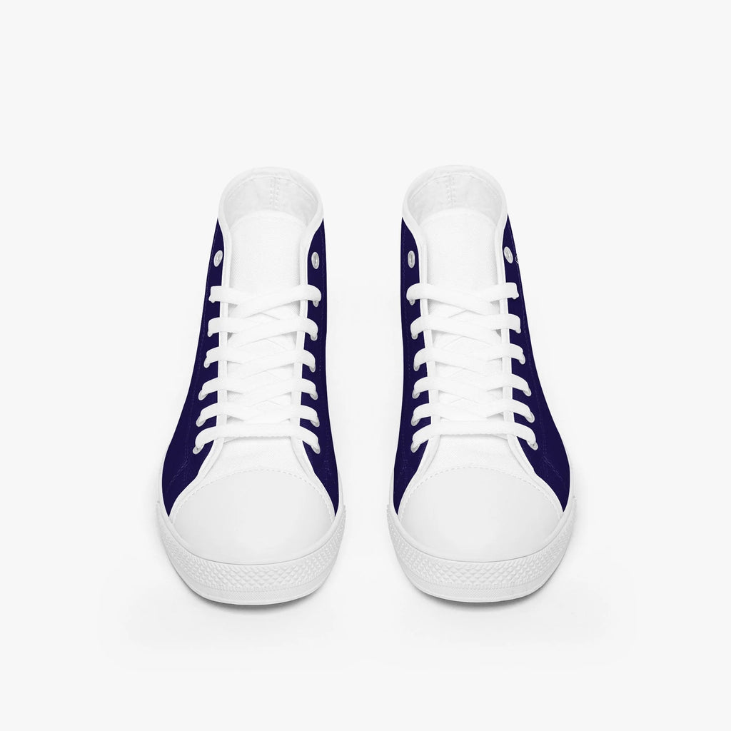 Formula Ford Official Classic High Top Canvas sneakers - Navy white