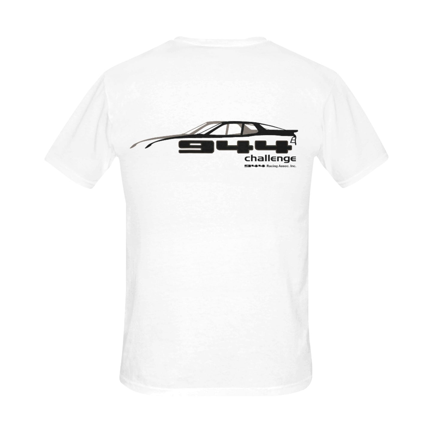 944 CHALLENGE 100% cotton 944 cutaway T-shirt -  circuit white
