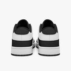 Pit Lane Clothing: Grid Low Top leather sneakers - white