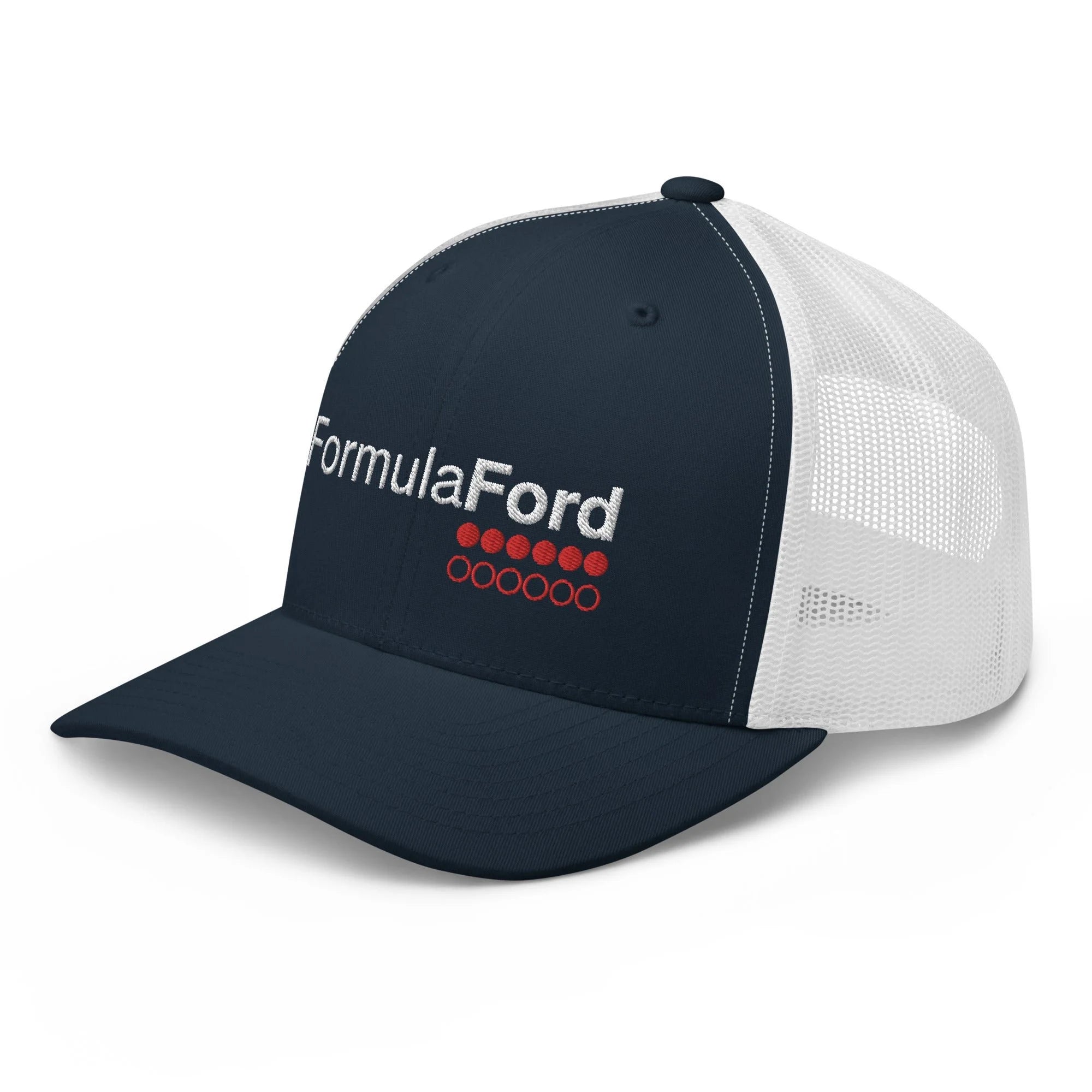 Formula Ford Official Embroidered Retro Trucker Hat