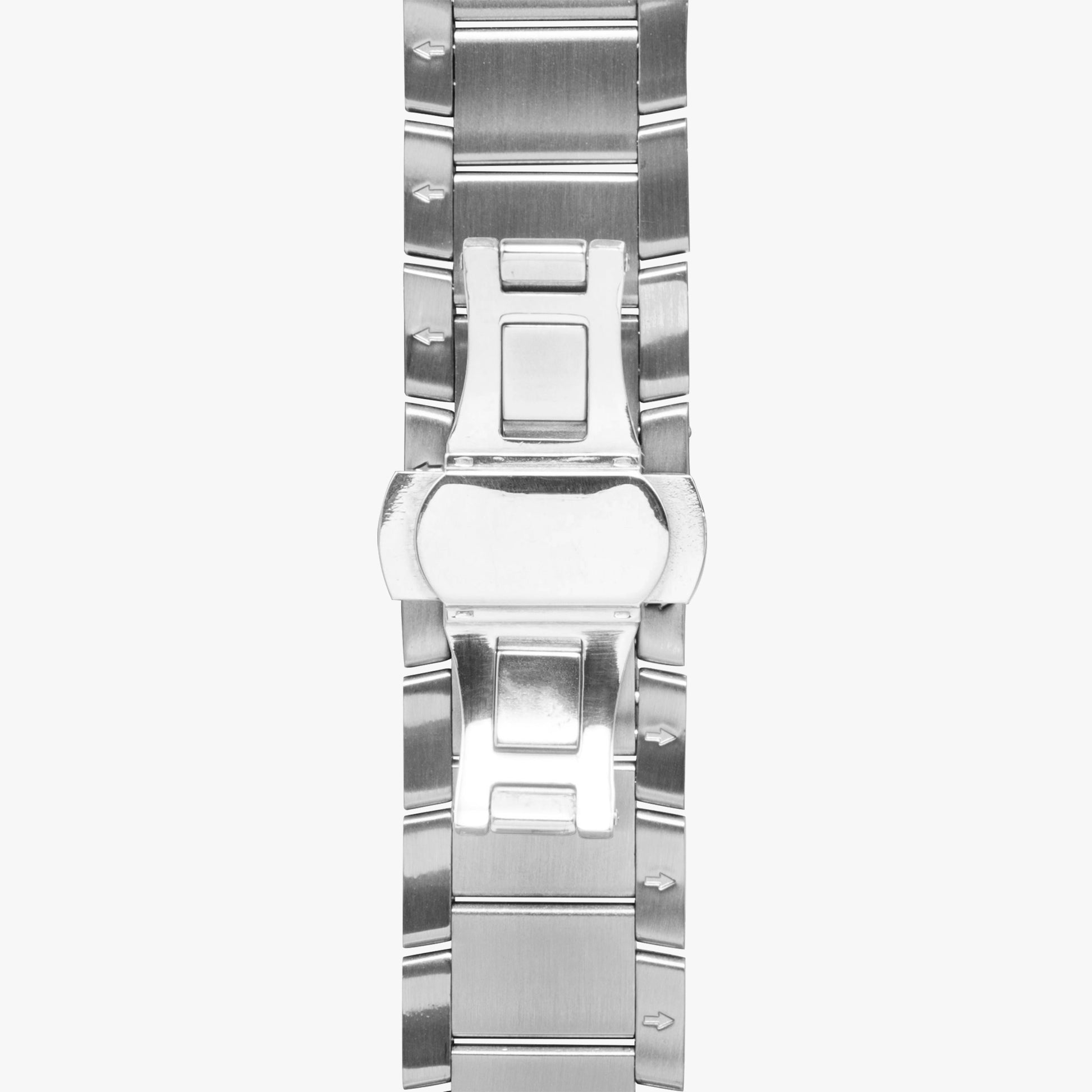 Pit Lane Clothing:  'Delta' stainless steel Analogue watch - Silver band