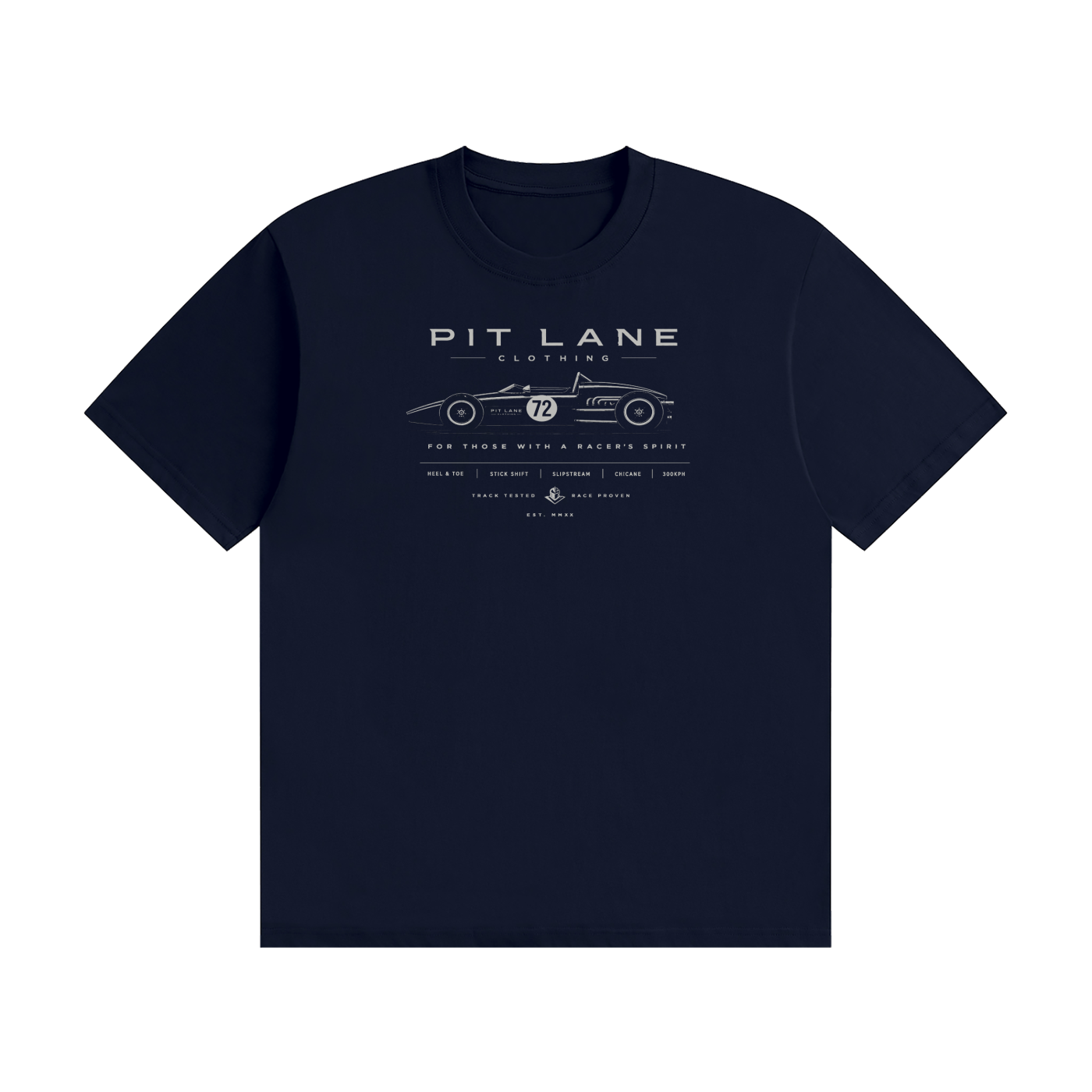 PIT LANE CLOTHING: Premium Cotton T-Shirt - The Original
