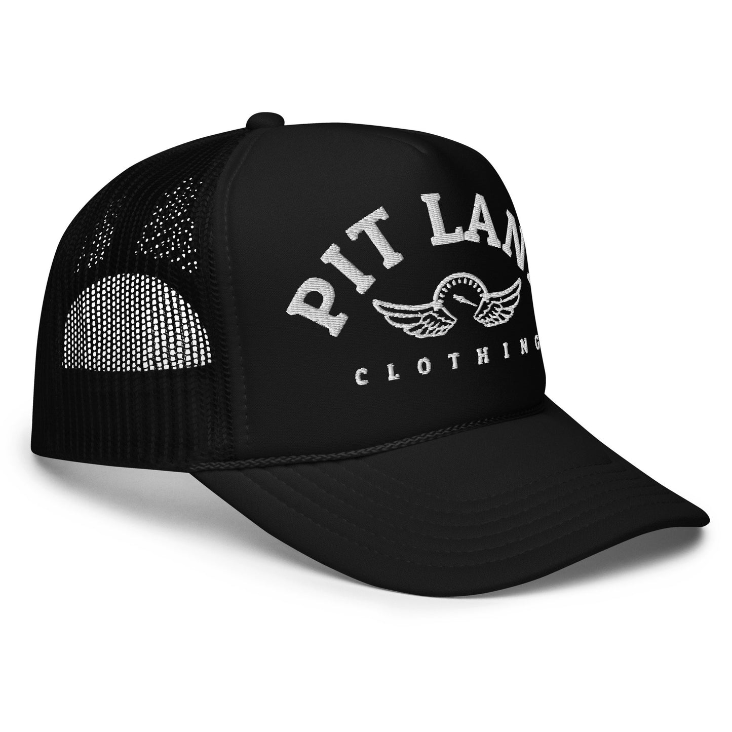 Pit Lane Clothing: Embroidered Retro Trucker Hat