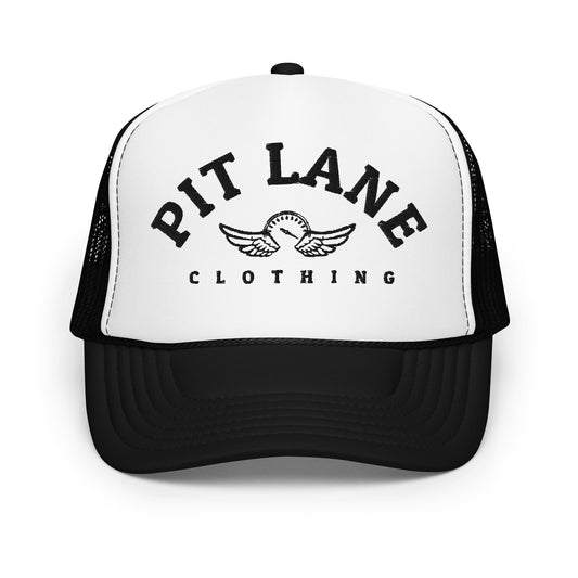 PIT LANE CLOTHING Embroidered Foam Trucker hat