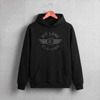 Pit Lane Clothing: 'Racer's Spirit' Hoodie - Black