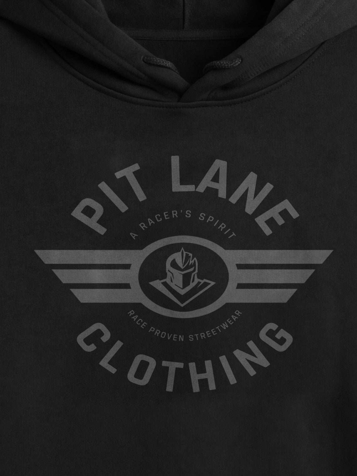 Pit Lane Clothing: 'Race Proven' Hoodie - Black