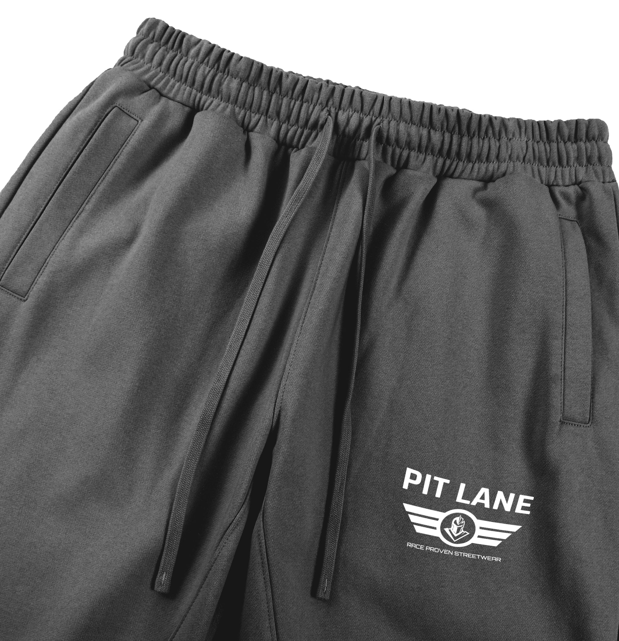 PIT LANE CLOTHING 430GSM Heavyweight Track Pants - Dark Grey