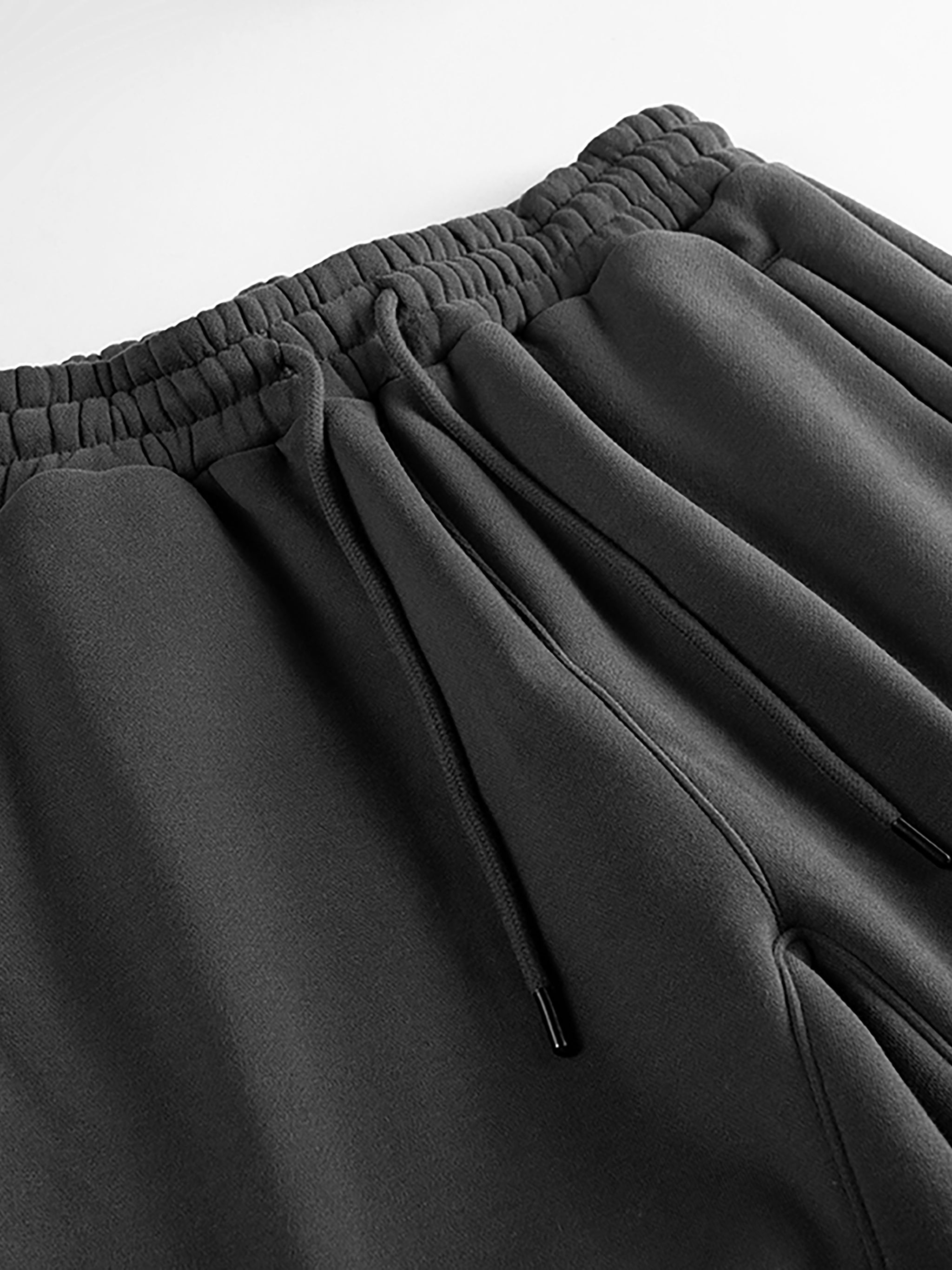 PIT LANE CLOTHING 345 GSM Fleece Track Pants - Dark Grey