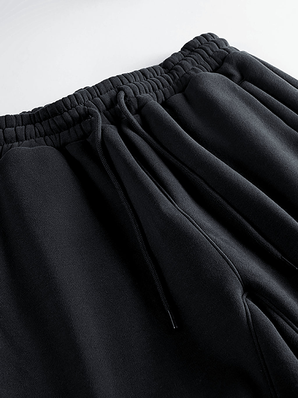 PIT LANE CLOTHING 345 GSM Fleece Track Pants - Black