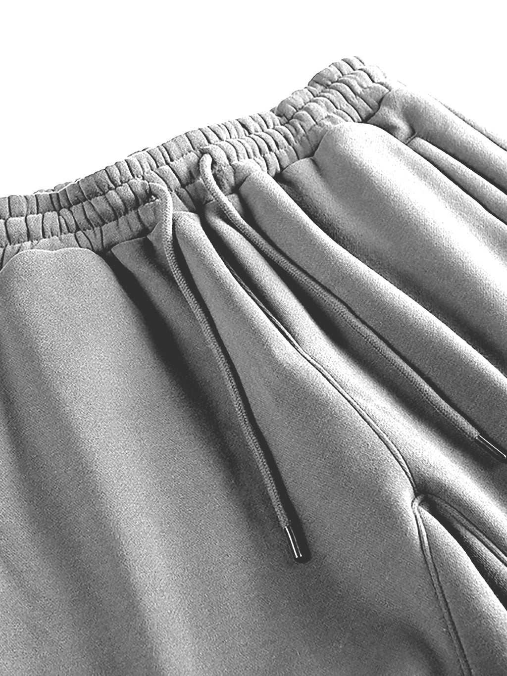 PIT LANE CLOTHING 345 GSM Fleece Track Pants - Light Grey