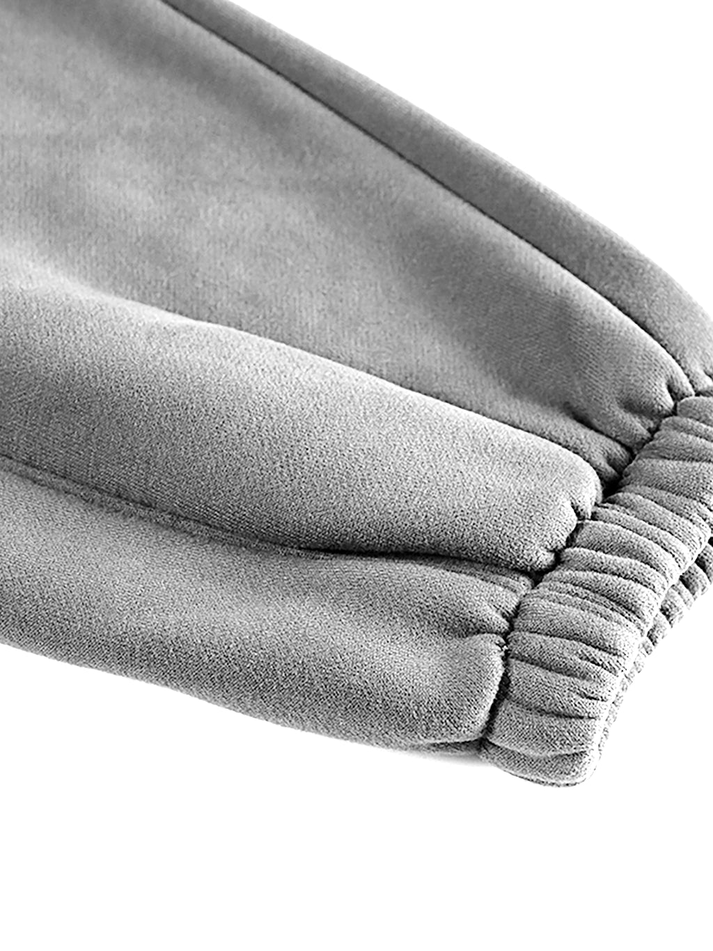 PIT LANE CLOTHING 345 GSM Fleece Track Pants - Light Grey