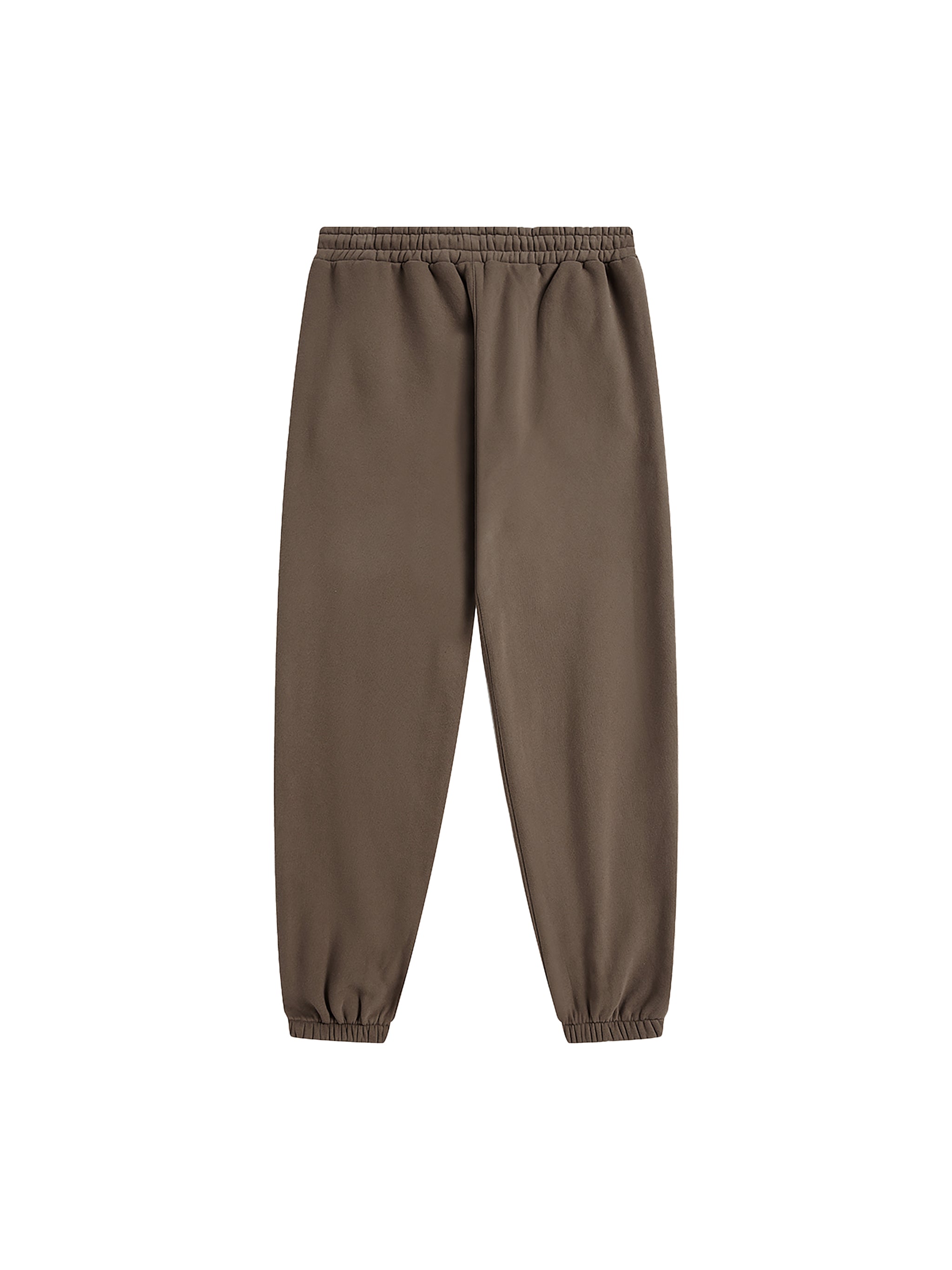PIT LANE CLOTHING 345 GSM Fleece Track Pants - Coffee