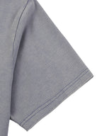 Pit Lane Clothing 245GSM Bamboo Slub Snow Washed T-Shirt - Sky Blue