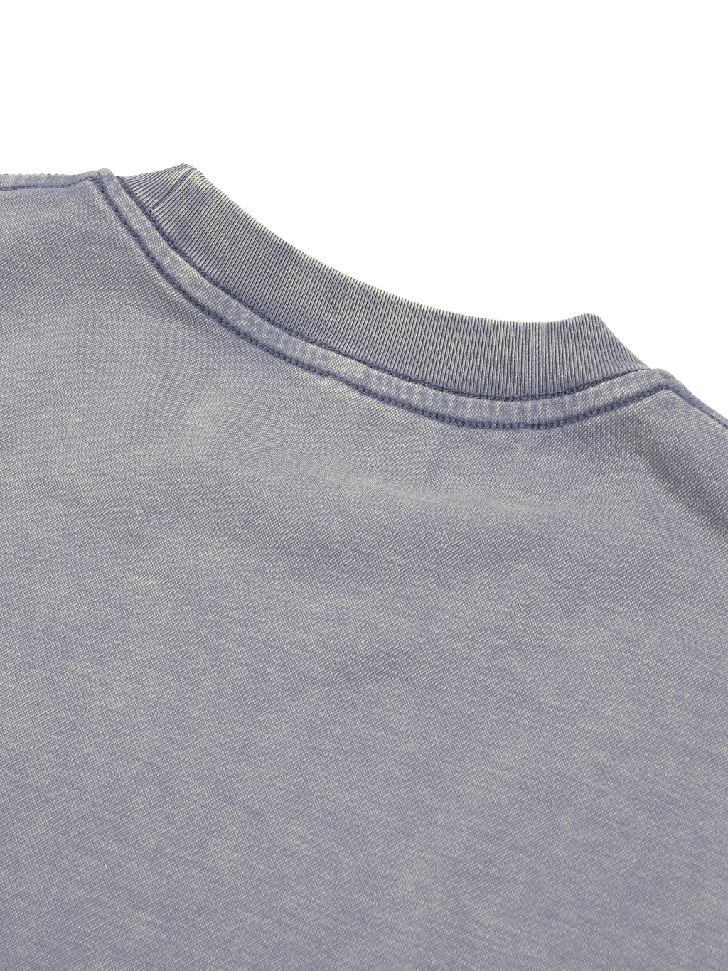 Pit Lane Clothing 245GSM Bamboo Slub Snow Washed T-Shirt - Sky Blue