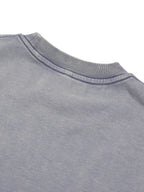 Pit Lane Clothing 245GSM Bamboo Slub Snow Washed T-Shirt - Sky Blue