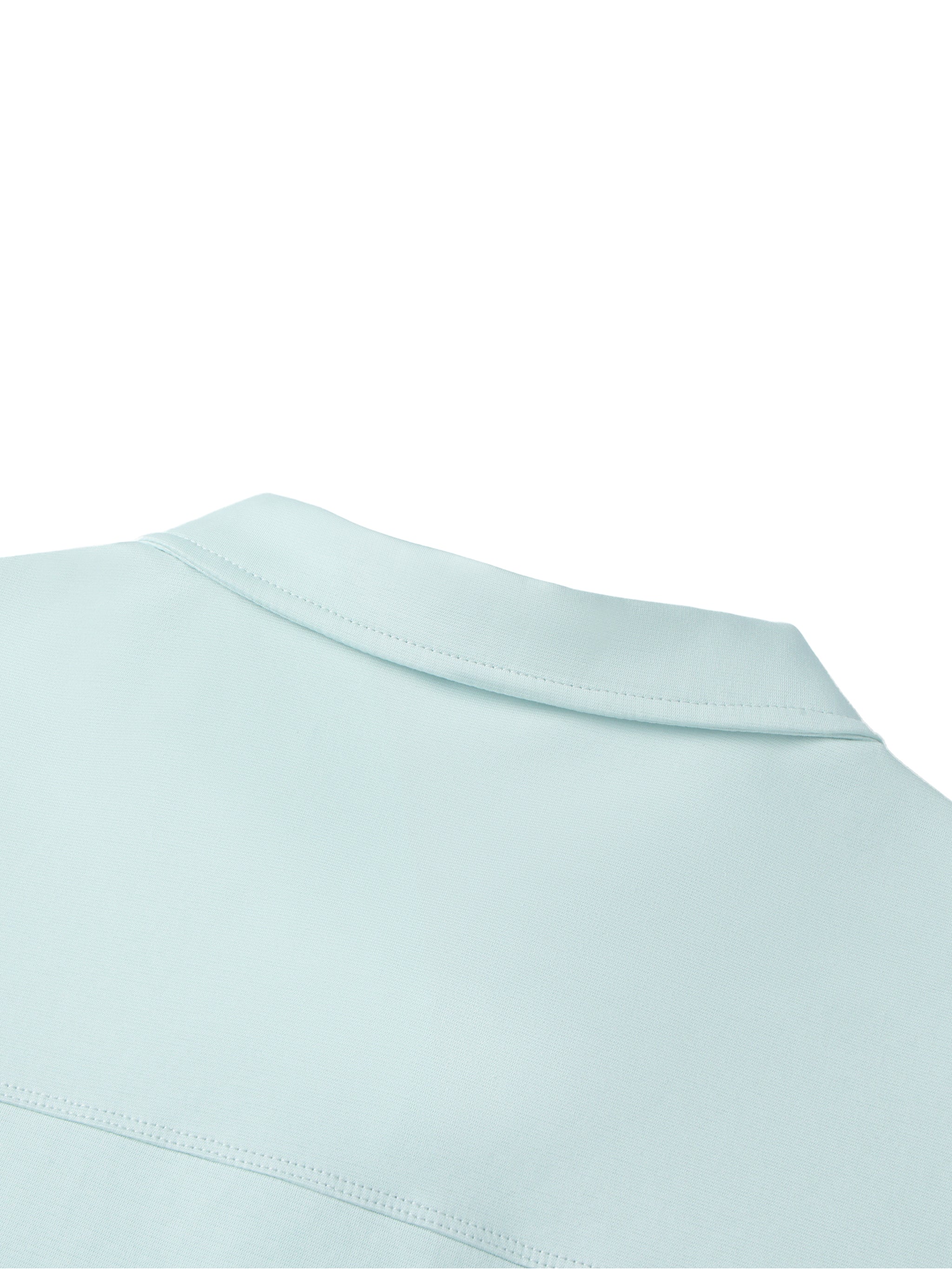 Pit Lane Clothing: 1/4 Zip Premium Performance Polo Shirt – Aqua