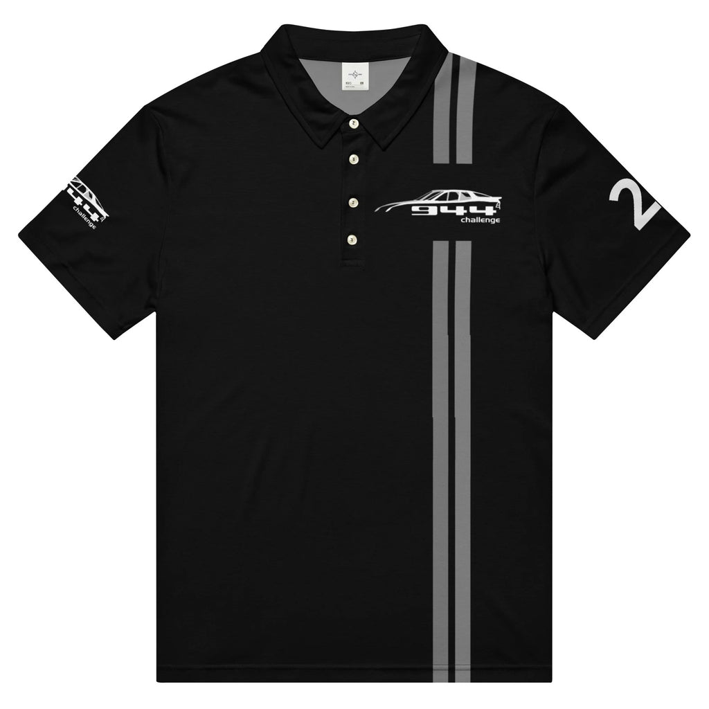 944 Challenge Series Official slim fit polo - full carbon