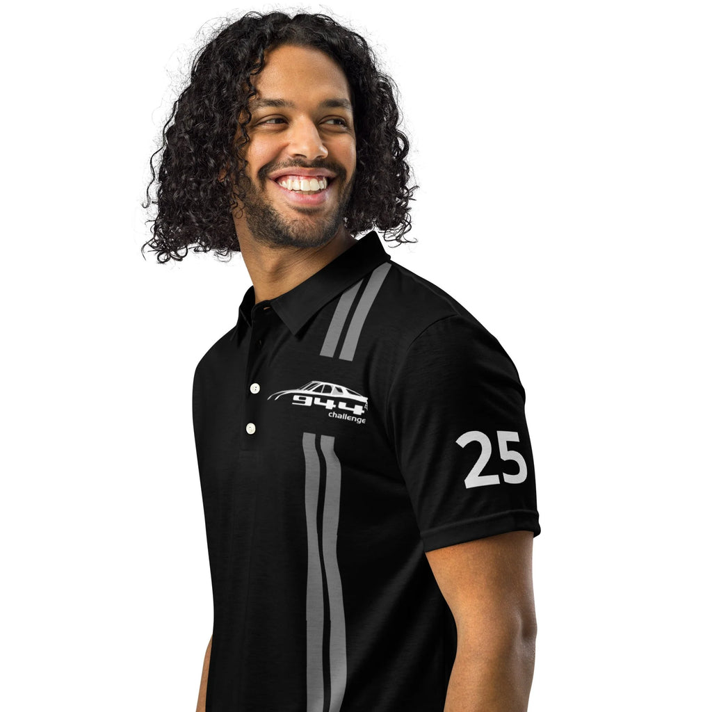 944 Challenge Series Official slim fit polo - full carbon