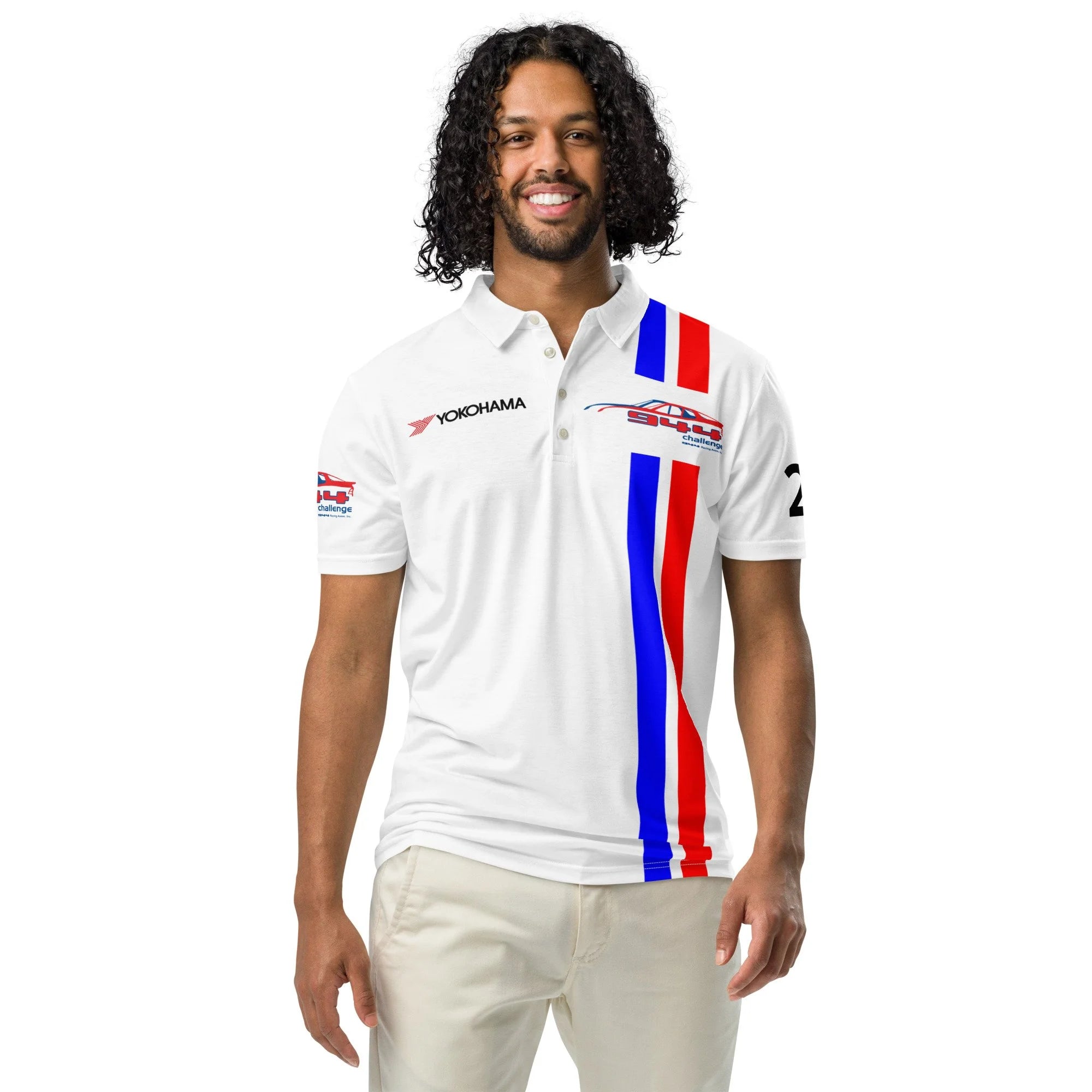 944 Challenge Series slim fit polo - Le Mans