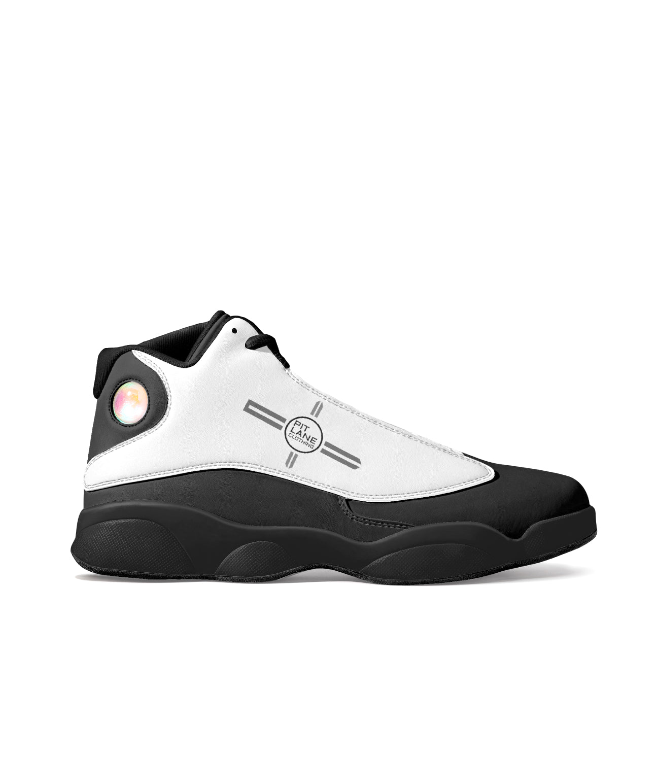 Pit Lane Clothing 'Enforcer' - Mid Top Leather sneakers