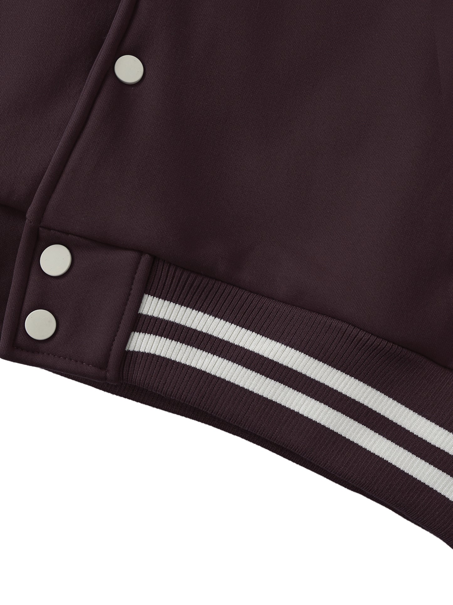 Pit Lane Clothing Fleeced Varsity Jacket - Black