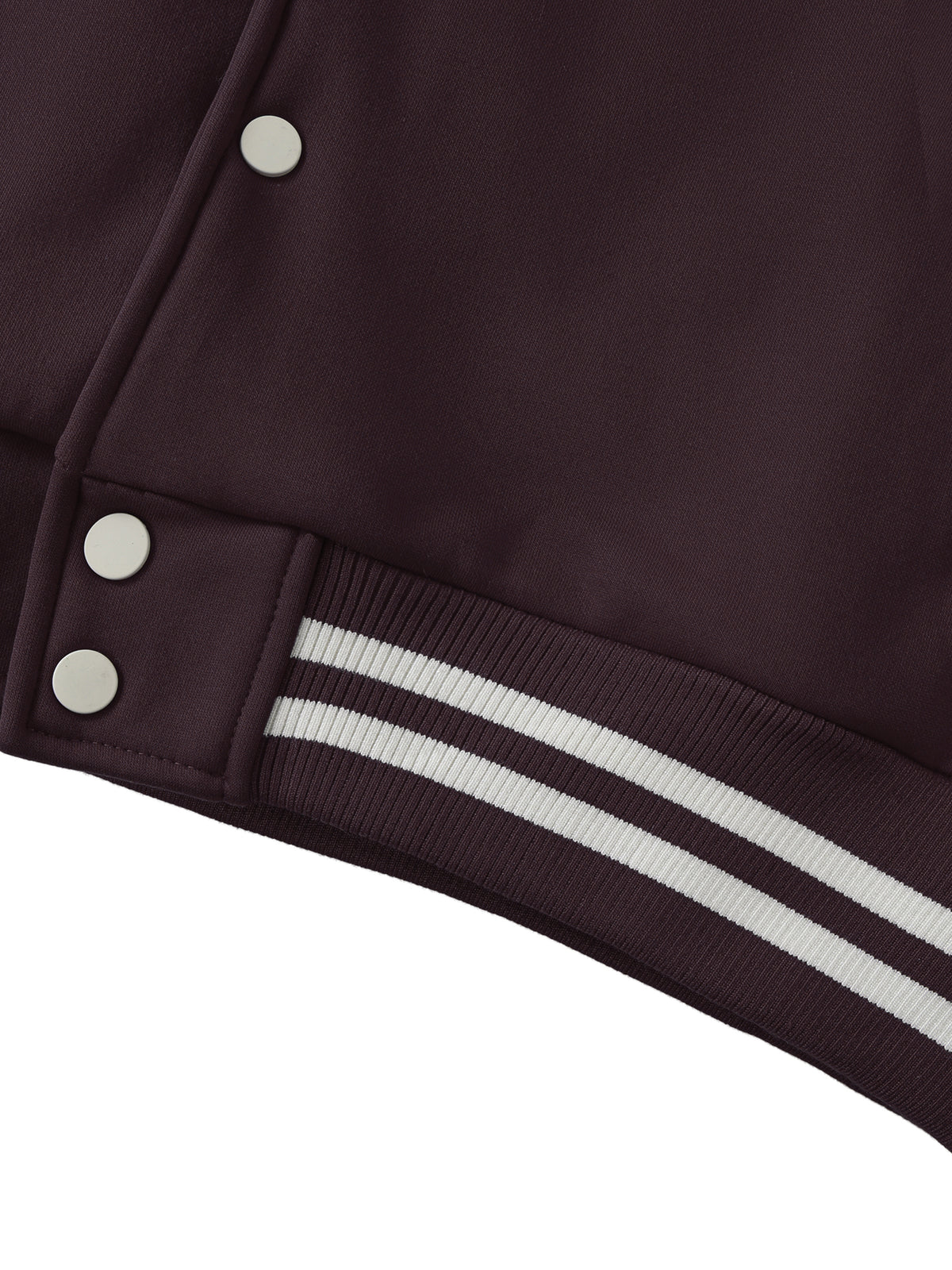 Pit Lane Clothing Fleeced Varsity Jacket - Black