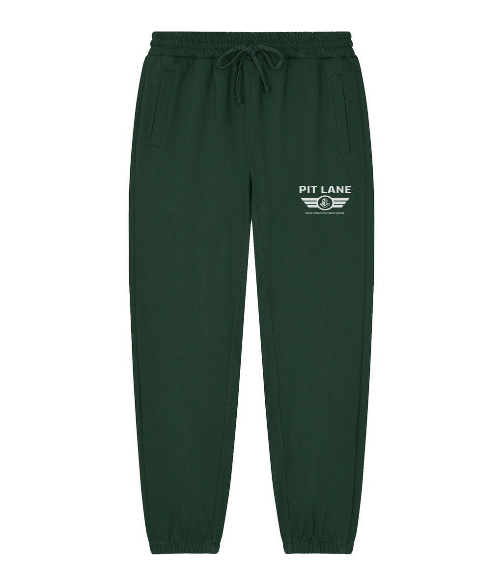 PIT LANE CLOTHING 430GSM Heavyweight Track Pants - British Racing Green