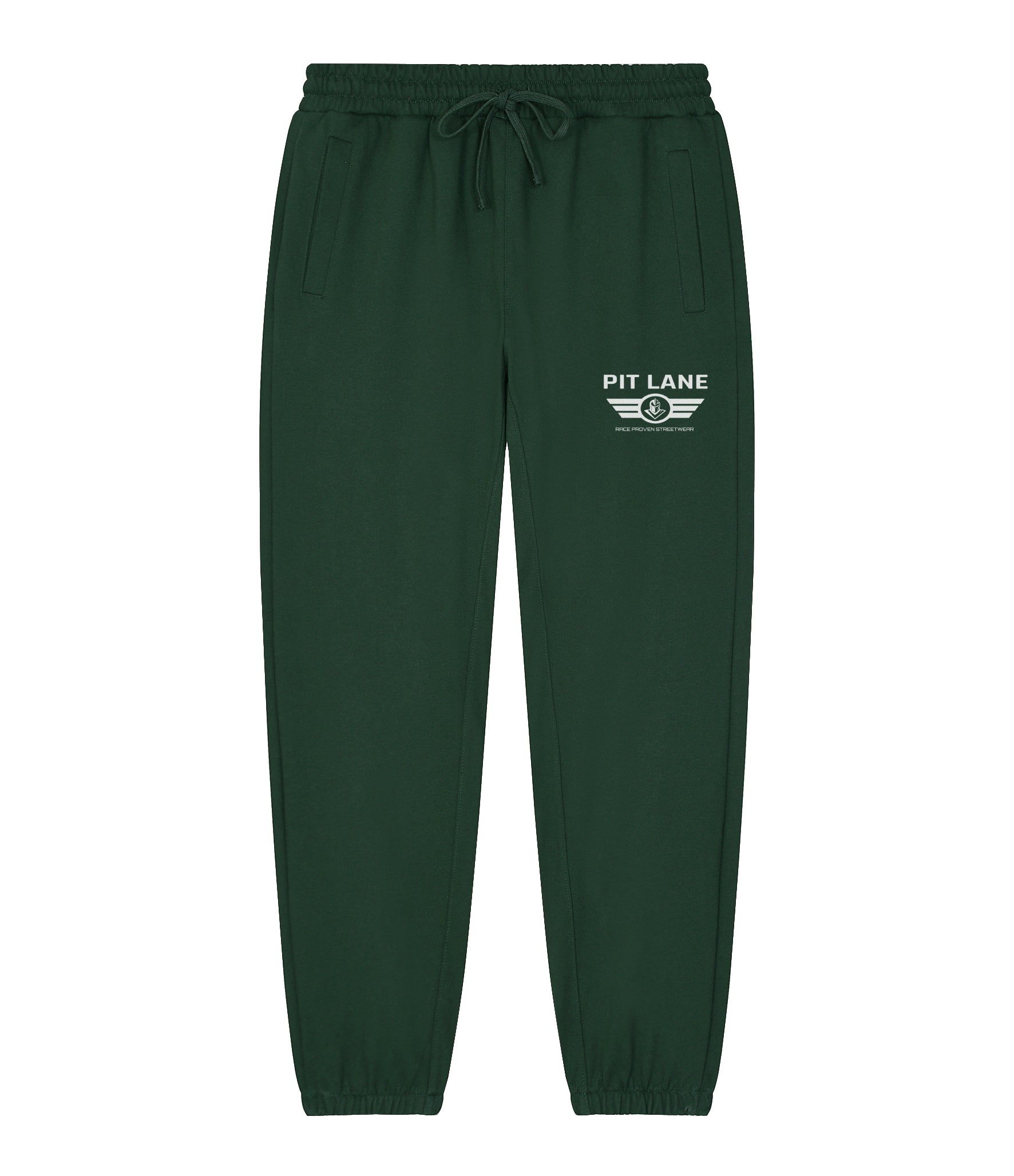 PIT LANE CLOTHING 430GSM Heavyweight Track Pants - British Racing Green