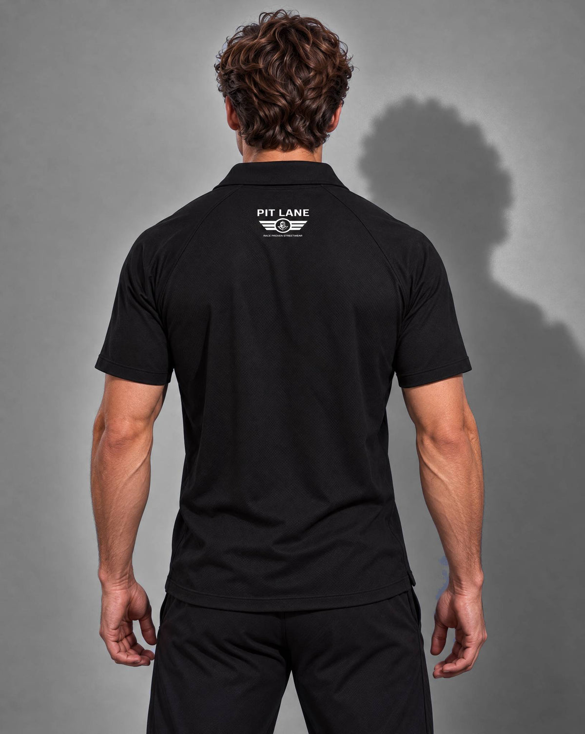 Premium Performance Polo Shirt - Black