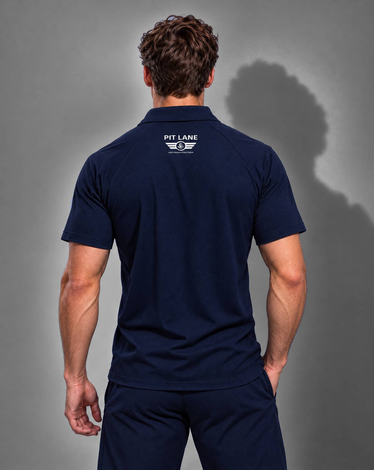 Premium Performance Polo Shirt - Navy Blue