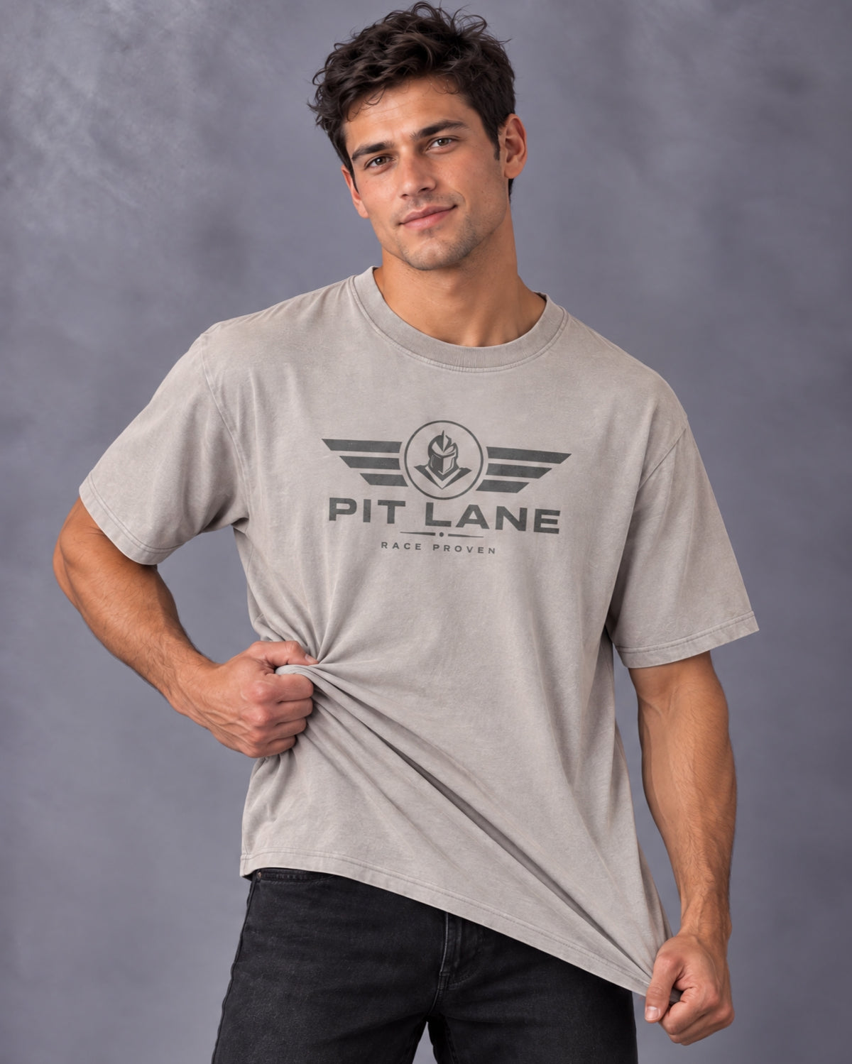 Bamboo Race Proven Tee - Beige