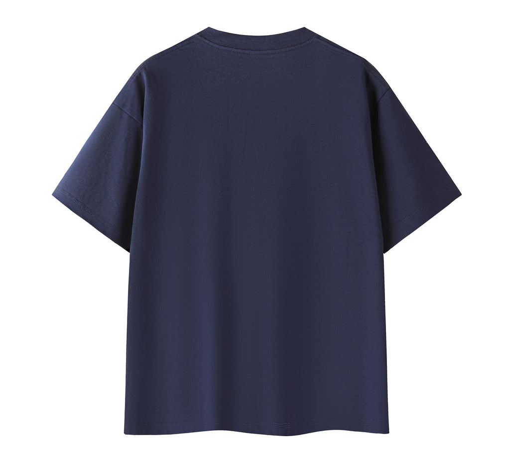 PIT LANE CLOTHING: Premium Cotton T-Shirt - A Racers's Spirit Original - Navy
