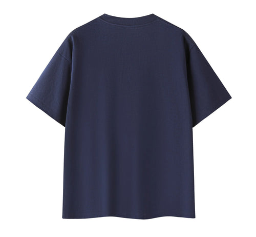 Pit Lane Clothing: Pure Cotton T-Shirt - A Racer's Tee - Graphic Navy