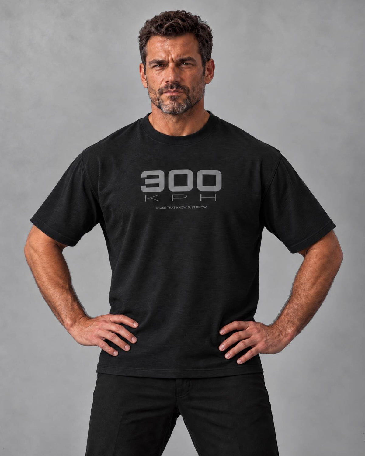 300 KPH Tee - Black