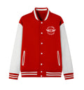 Pit Lane Clothing Fleeced Varsity Jacket - Red