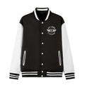 Pit Lane Clothing Fleeced Varsity Jacket - Black