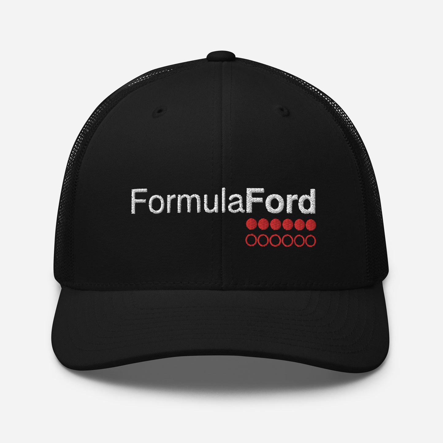 FORMULA FORD Official Embroidered Trucker Cap - full carbon